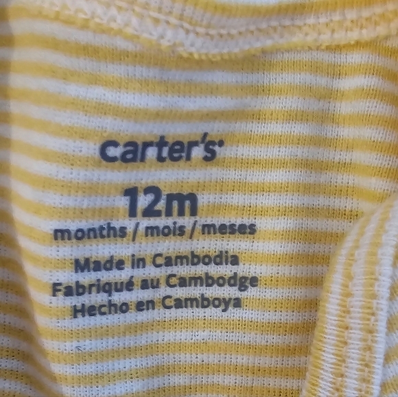 Carter's 9-12 Month's Girls Bodysuit and Jacket - Picture 9 of 11